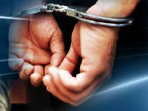 arrested 